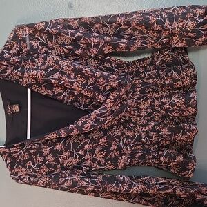 Japna Black Polyester Blouse